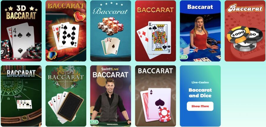 Neon54 Casino - Baccarat